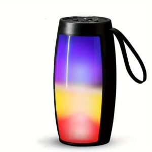 ZQS-1202 Portable Bluetooth Speaker with LED Light Display